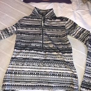 Nike Pro dry-fit quarter zip